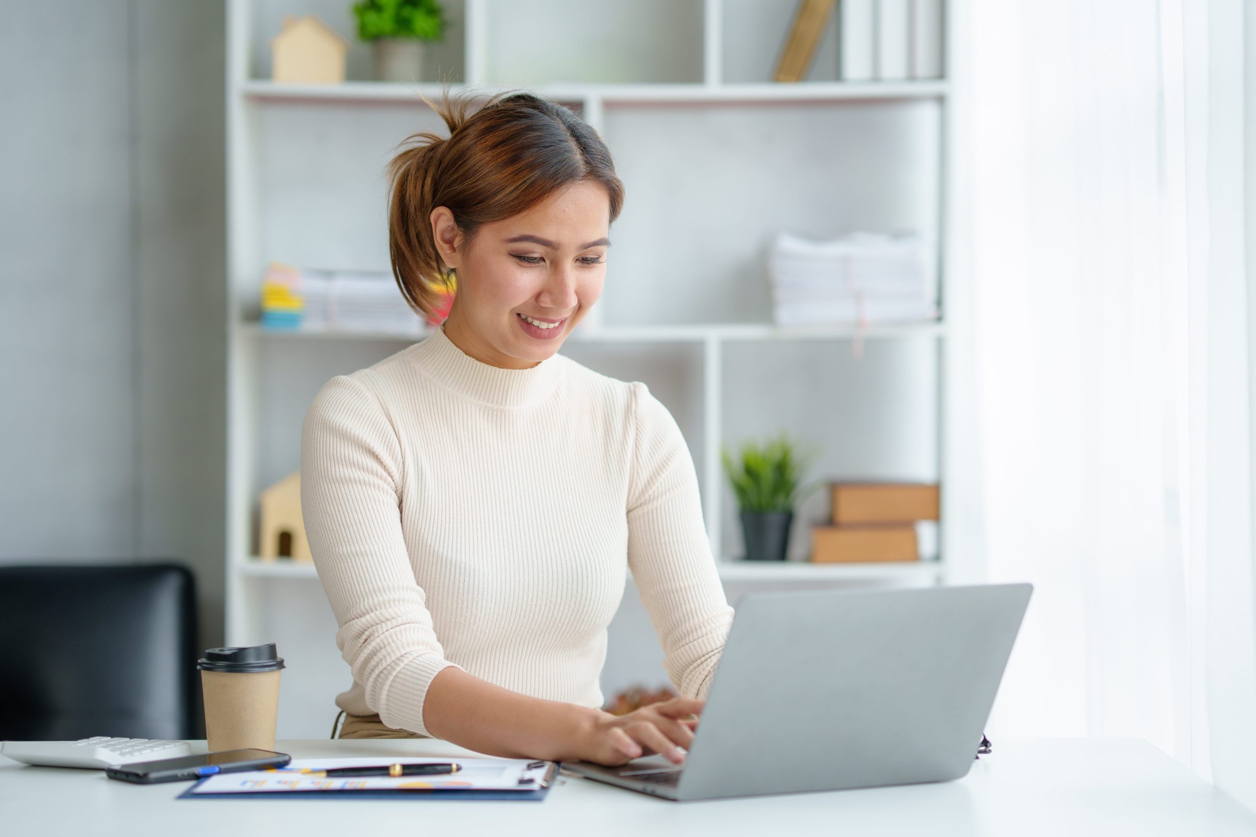 A content specialist writing patient-focused service content