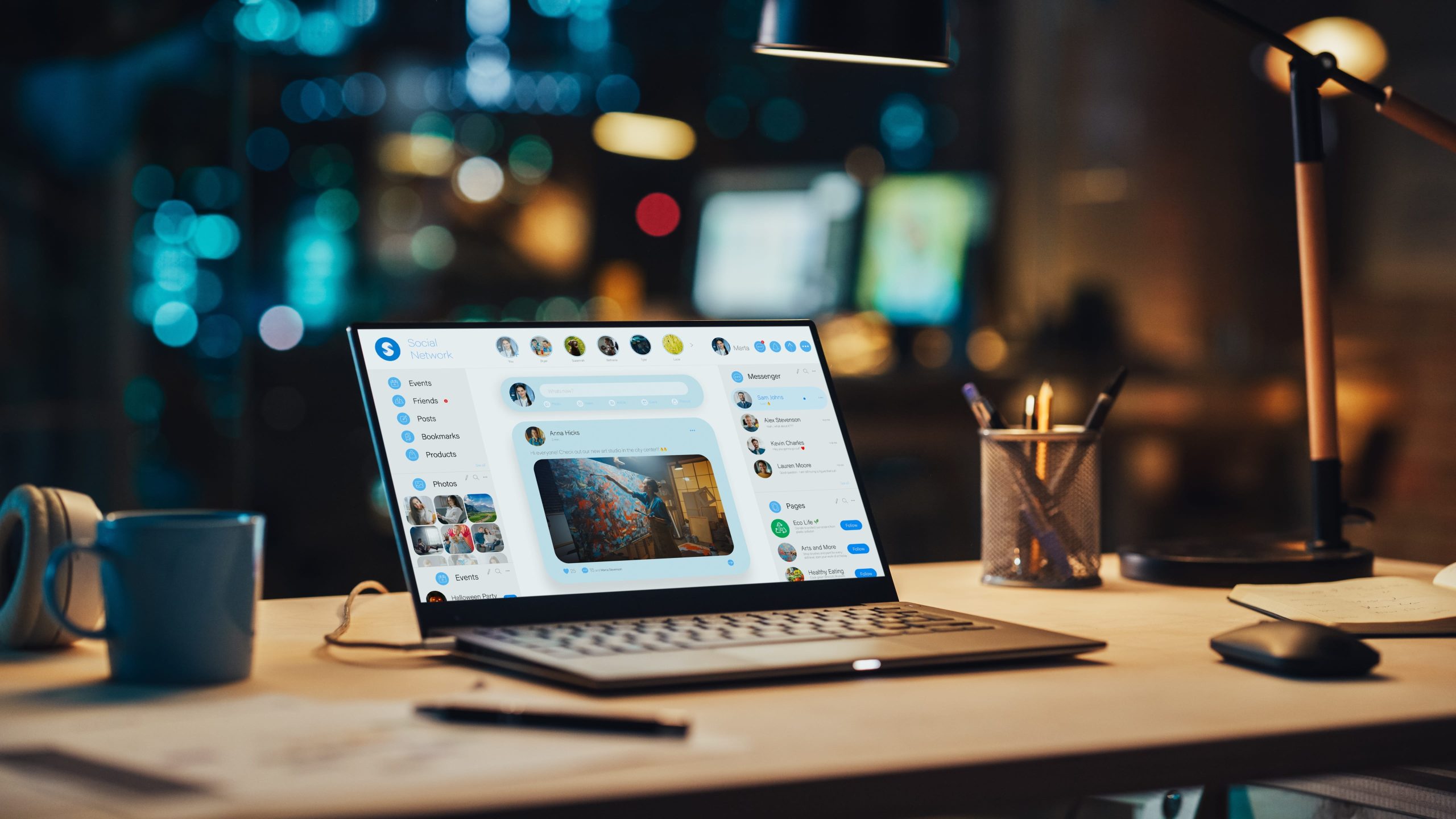 Comparing performance across social platforms